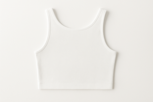 White Basic Crop Tank – Everyday Essential