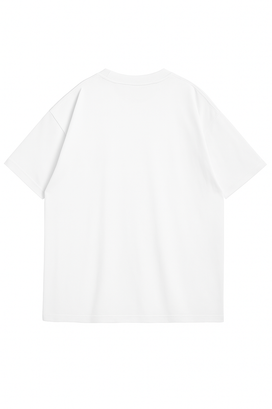 BLINDED BY THE LIGHTS white oversized tee - STAYFUNKY