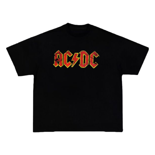 StayFunky AC/DC Oversized T-Shirt – Highway to Hell | 240 GSM - STAYFUNKY
