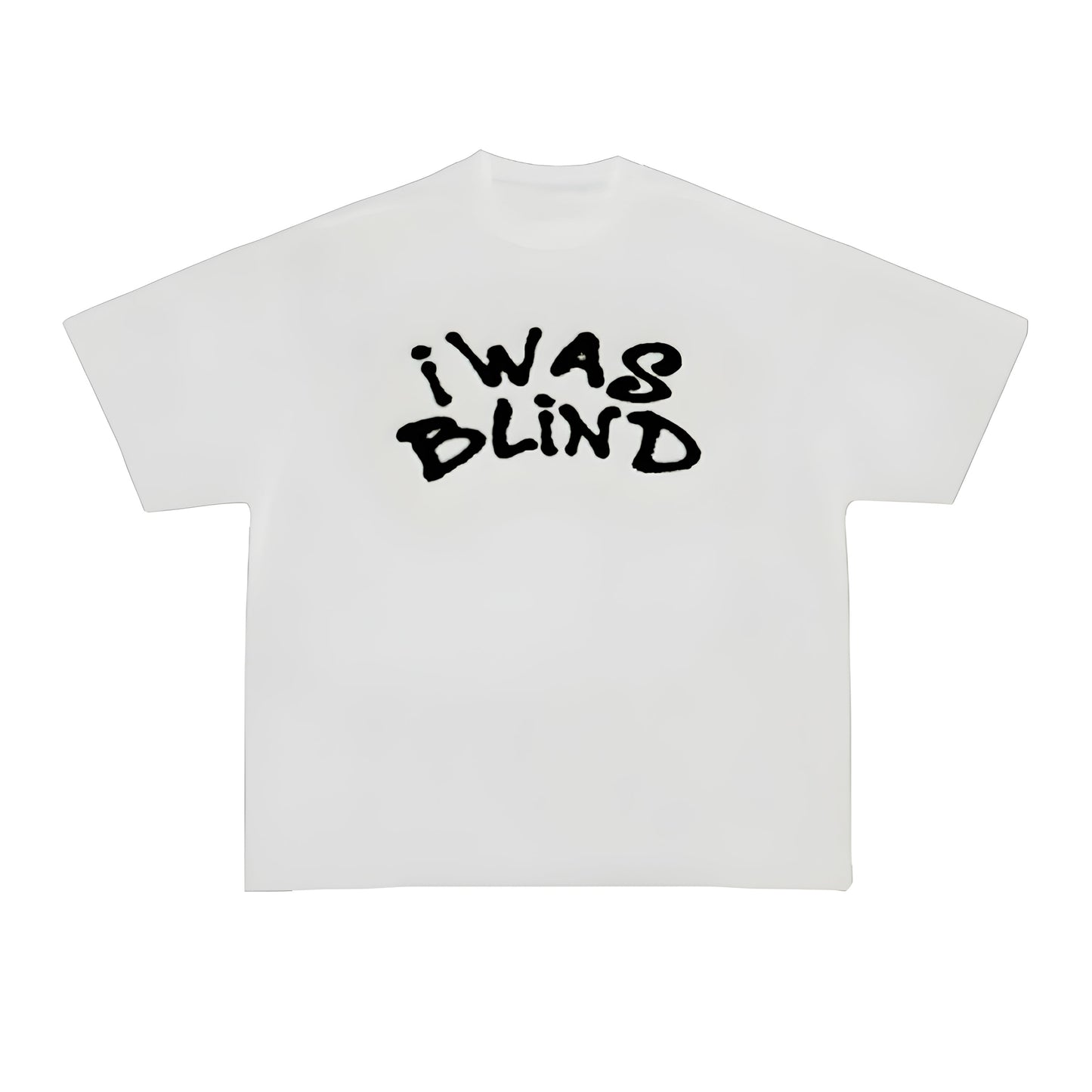 StayFunky "I Was Blind But Now I See" Oversized 240 GSM Cotton T-Shirt – Streetwear Graphic Tee - STAYFUNKY