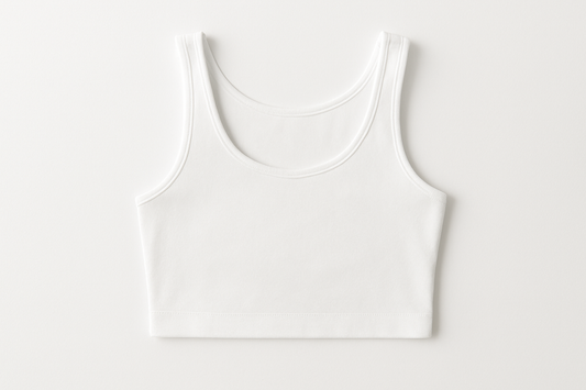 White Basic Crop Tank – Everyday Essential